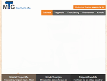 Tablet Screenshot of mtg-treppenlifte.de